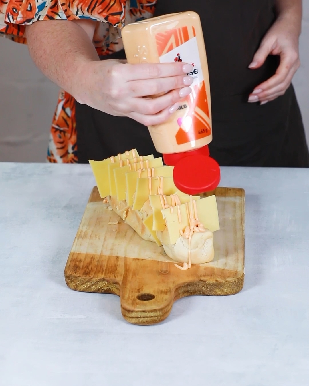 Cheesy PERinaise PERiPERI Mayo Garlic Bread Recipe Nando's